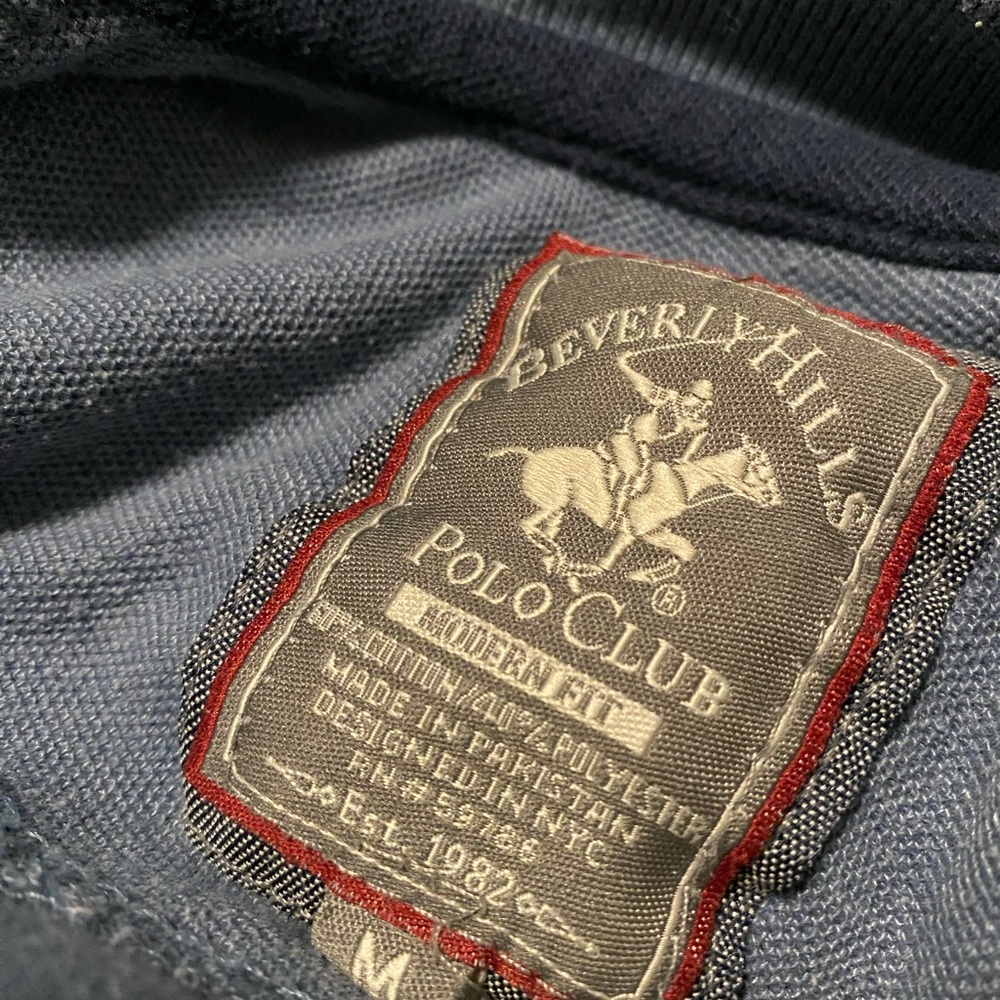 Beverly Hills Polo Club Men's Blue shirt